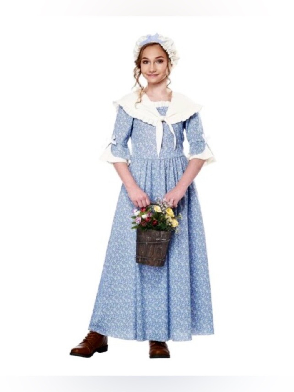 Colonial Village Girl Child Costum NWT Size L 10-12